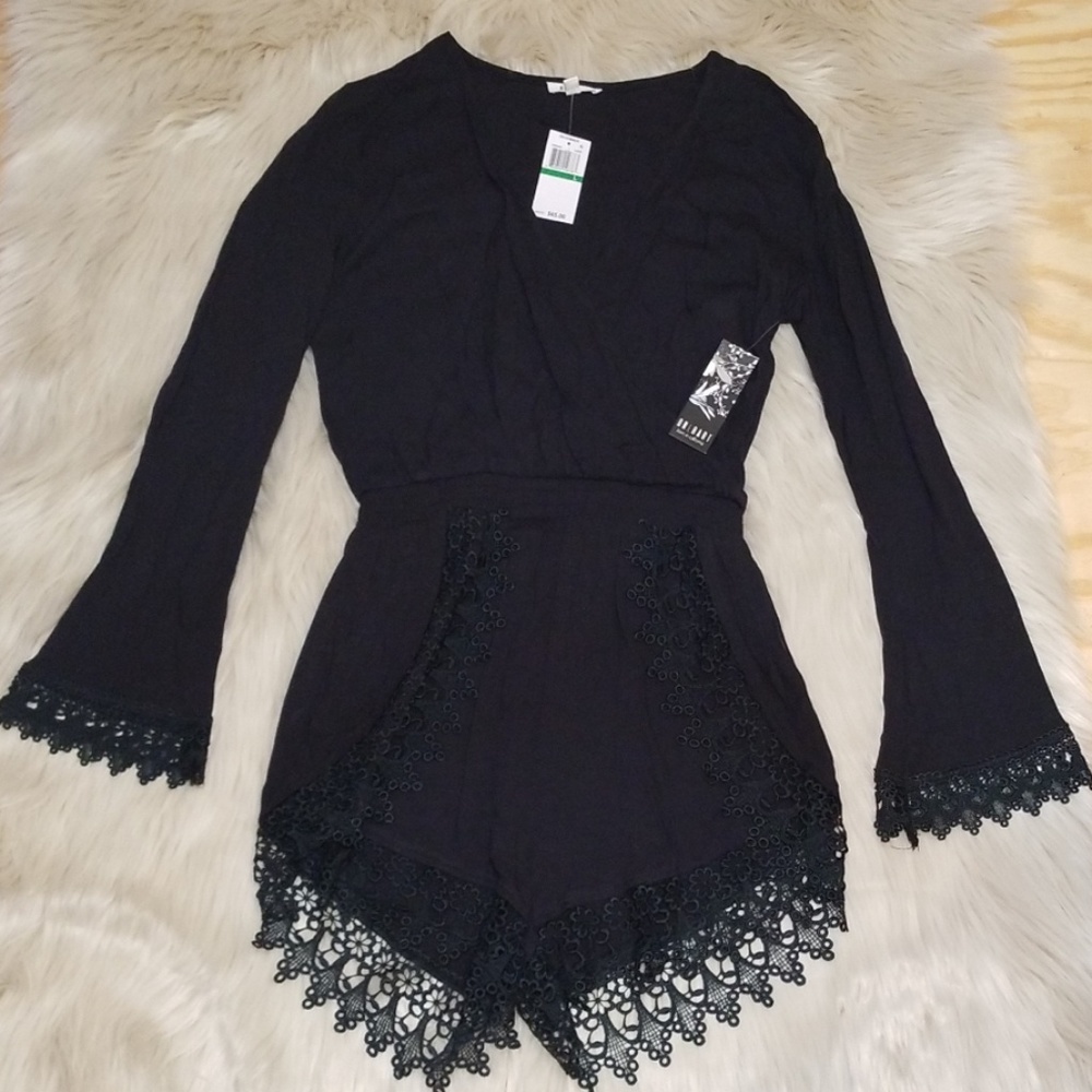 *NWT* Black Romper